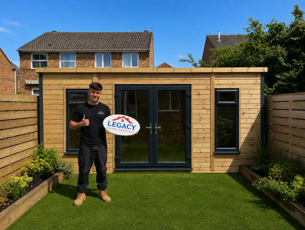 Legacy Home Services bespoke garden room